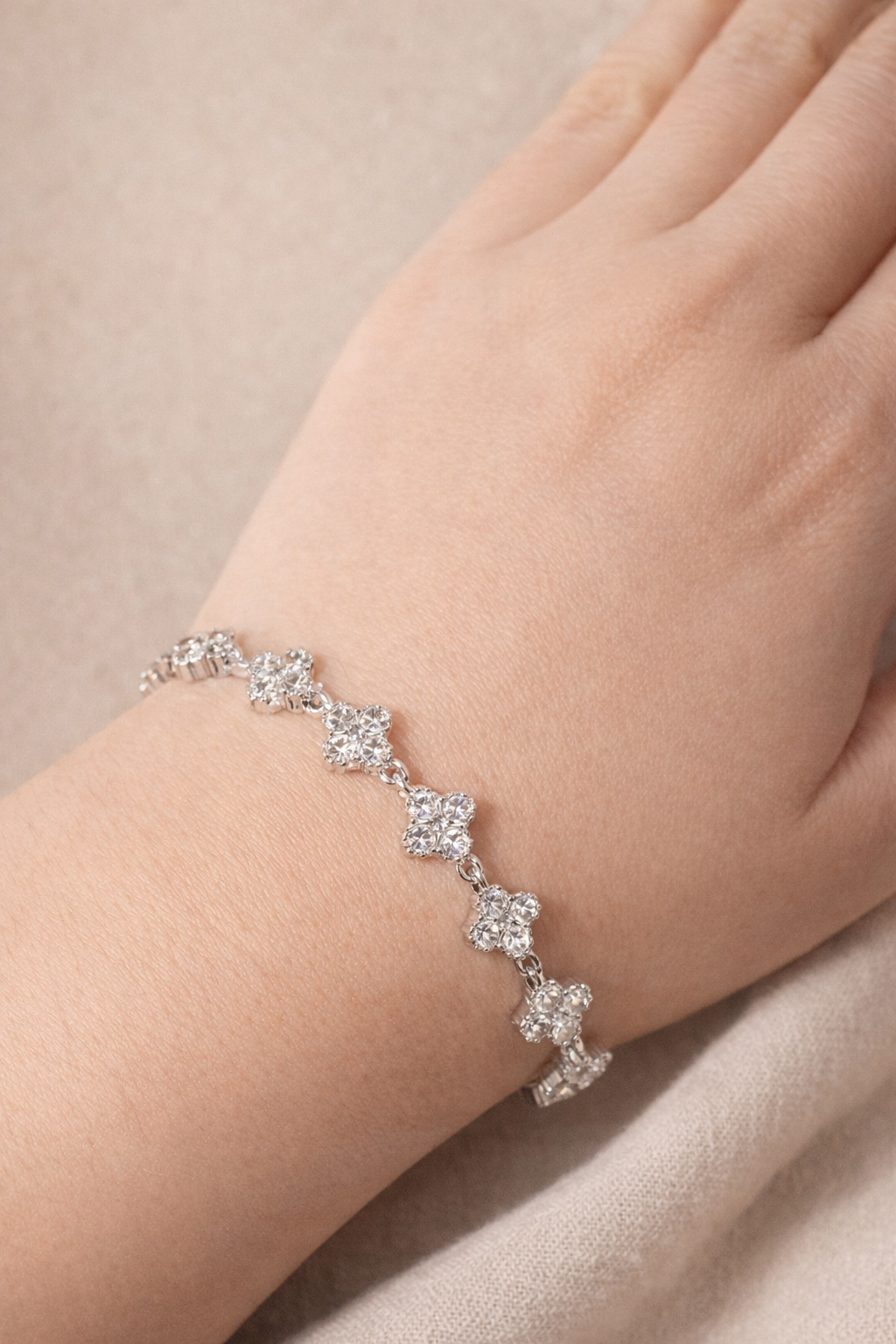 Zaya argenté - Bracelet